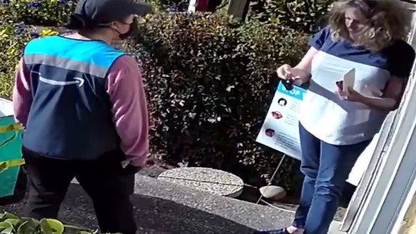 Horrifying Video Goes Viral After 67-Year-Old Woman is Attacked by Amazon Driver