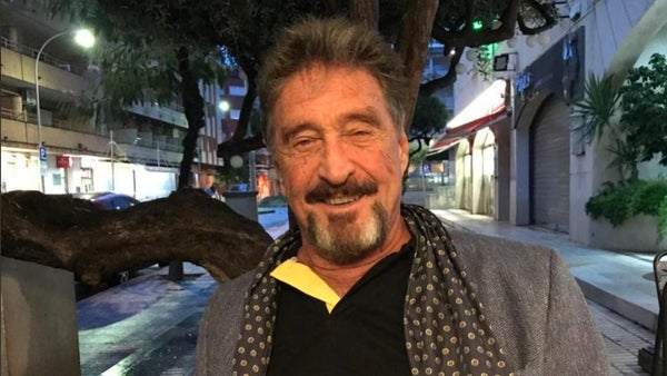 John McAfee, Founder of McAfee Antivirus, Dies in Barcelona Prison