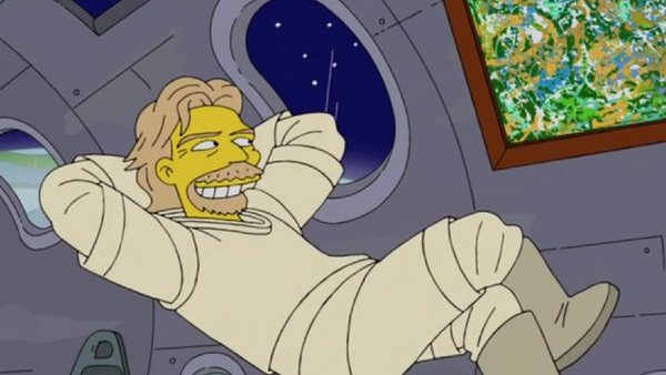 The Simpsons Predicted Richard Branson's Space Trip