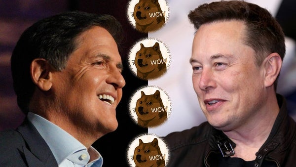 Mark Cuban Says Dogecoin Is the 'Strongest' Cryptocurrency and Elon Musk Responds