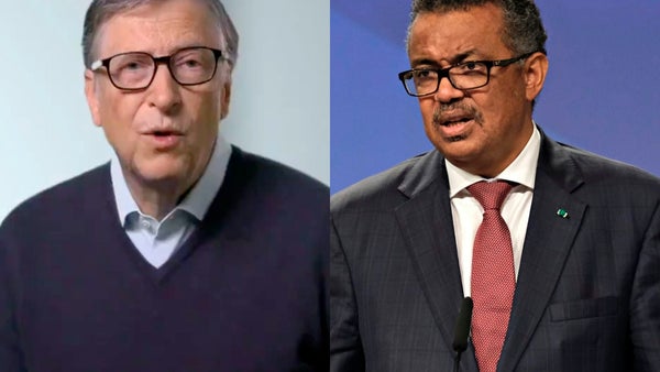 WHO gives date for the end of the Covid pandemic, but Bill Gates says he has the 'only solution' to end the crisis