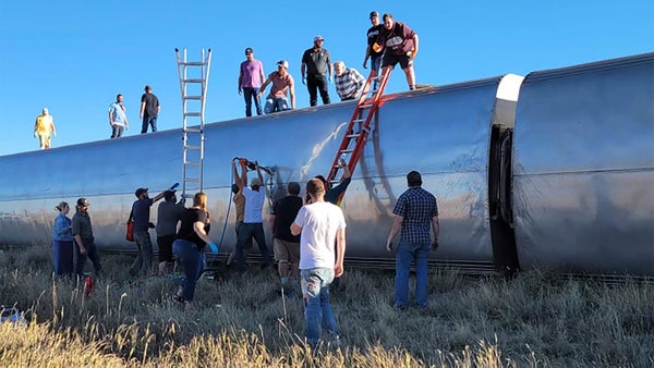 At Least 3 Are Dead and 'Well Over' 50 Injured After an Amtrak Train Derailed in Montana