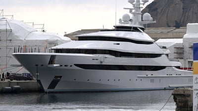 France Seizes Superyacht Linked to Sanctioned Russian Oligarch