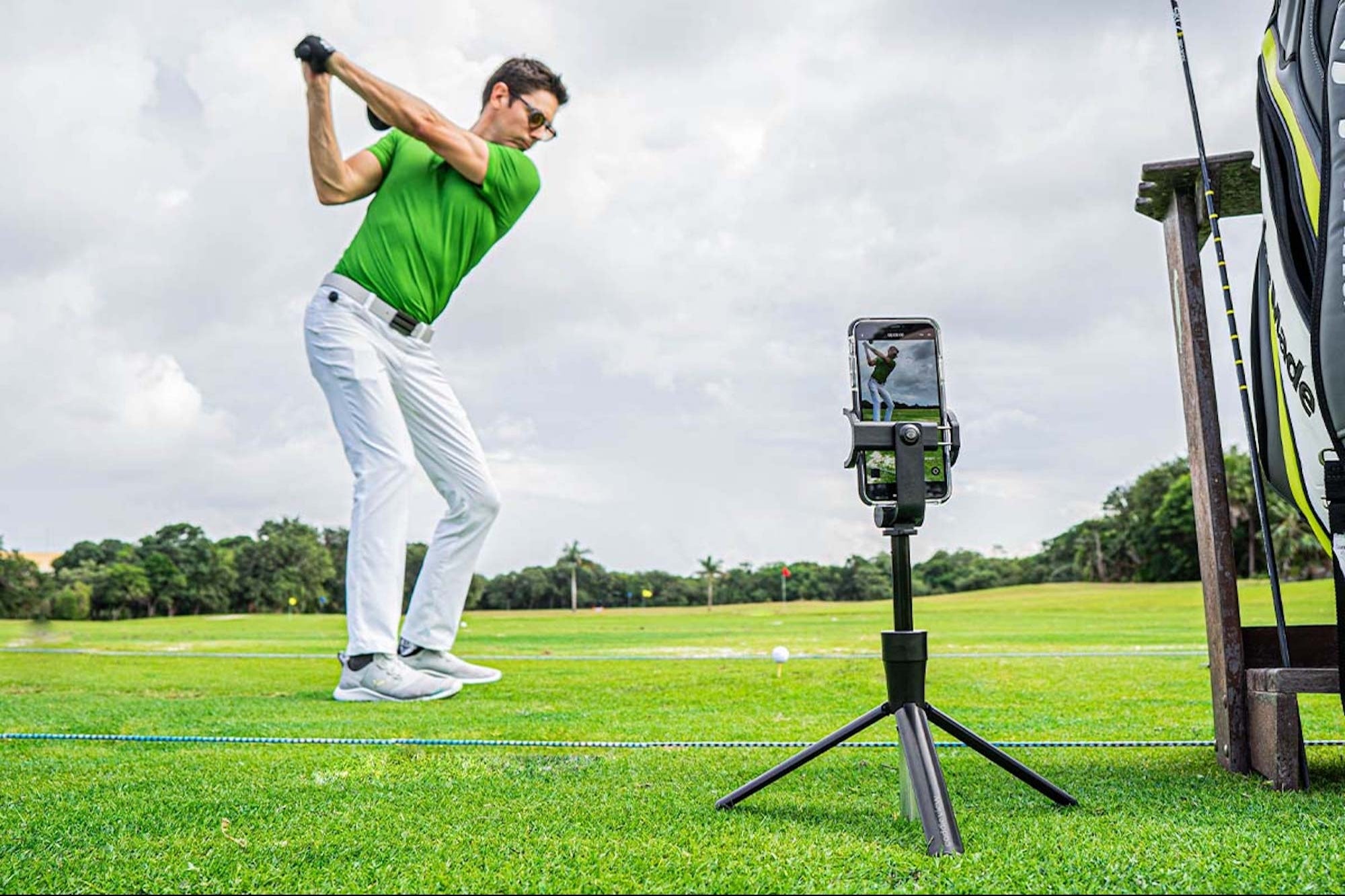 Perfeccione su swing de golf con este sencillo sistema de entrenamiento con cámara Entrepreneur