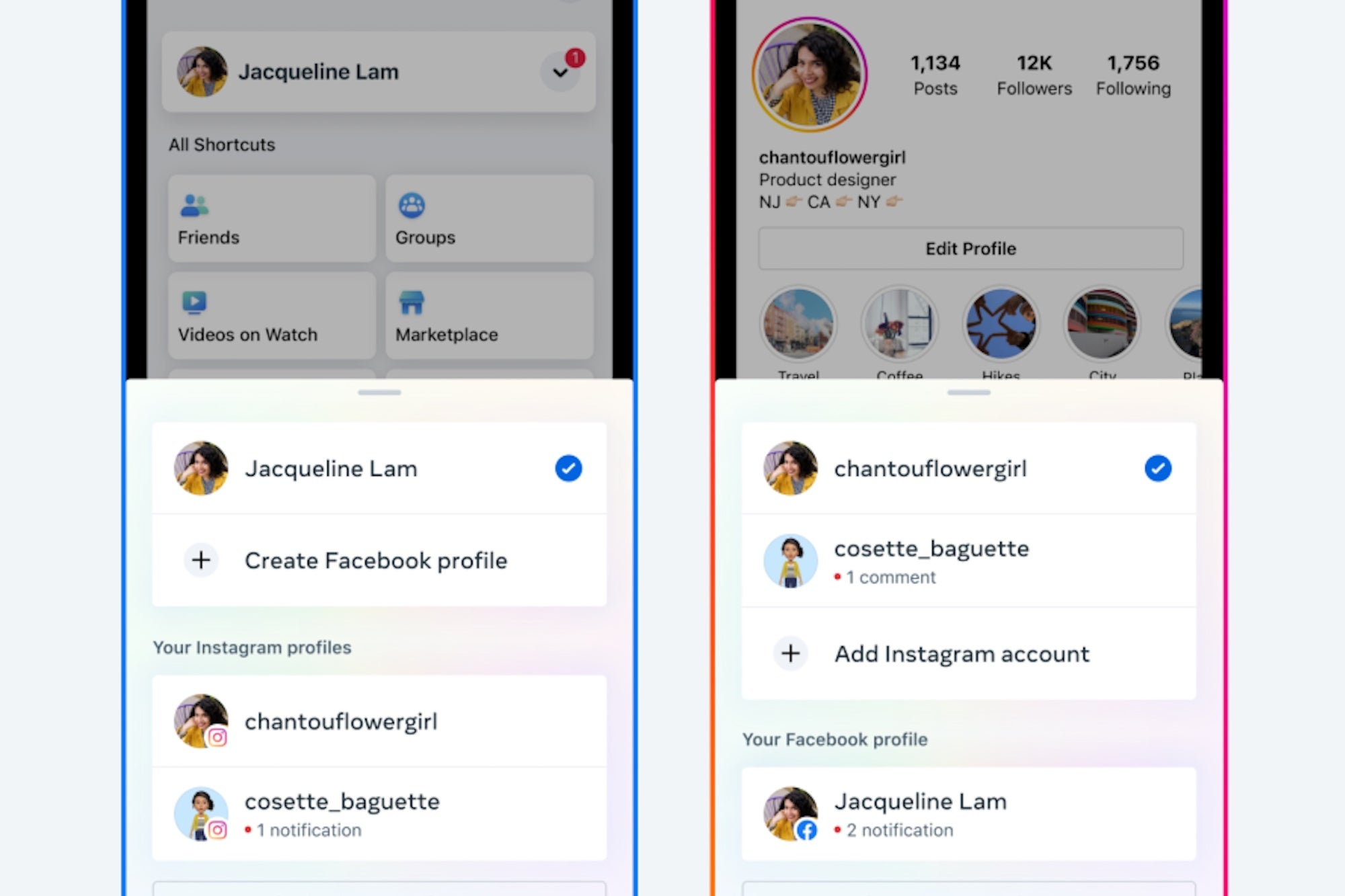 Using Multiple Instagram, Facebook Accounts Just Got Easier | Entrepreneur