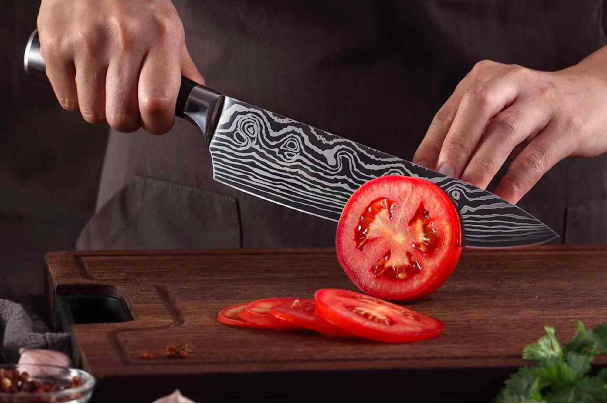 Damascus Chef Knives