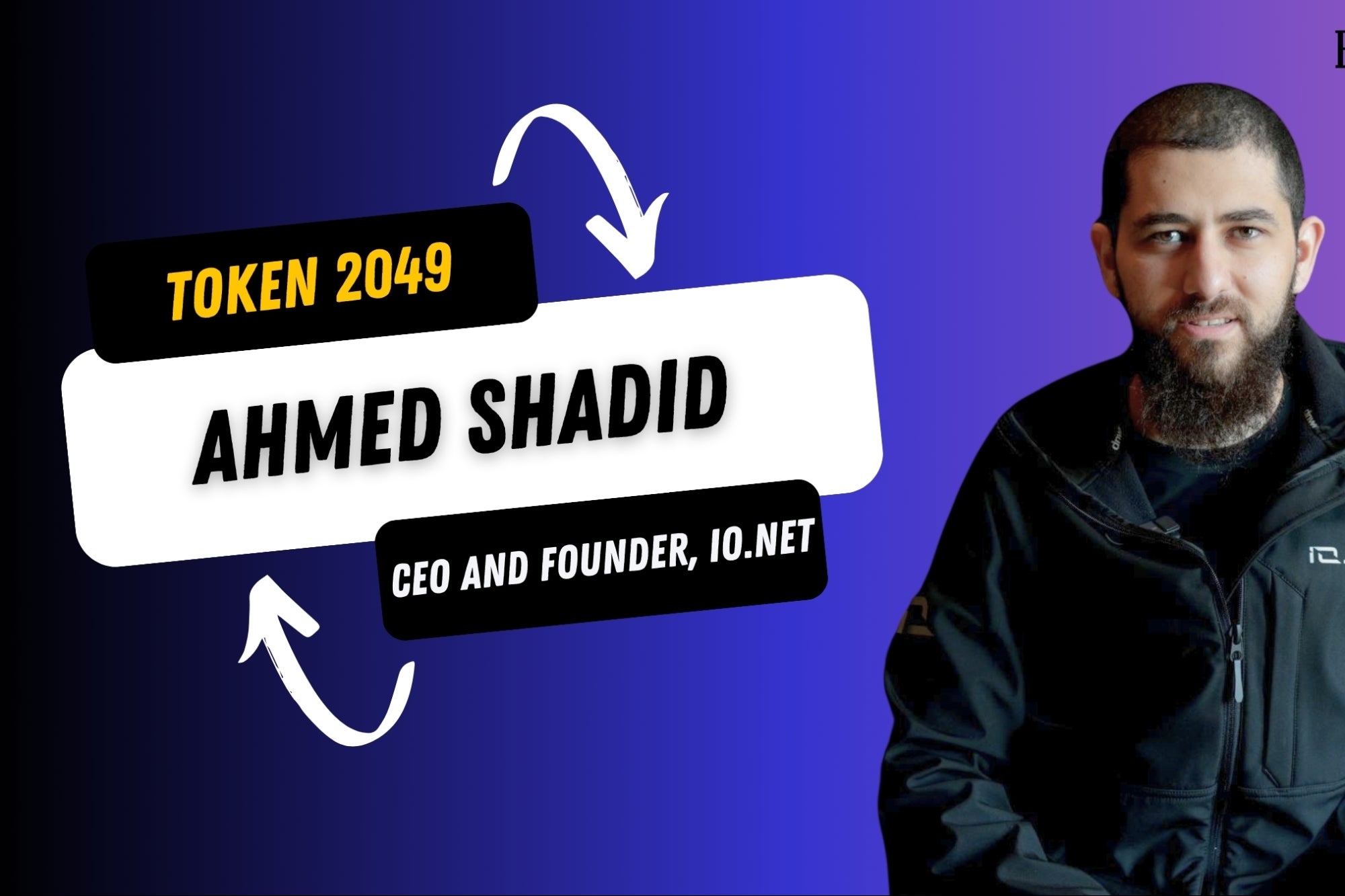 IO.NET Founder And CEO Ahmed Shadid Talks Scalability And Adoption In  Blockchain Technology At TOKEN2024 Dubai | Entrepreneur