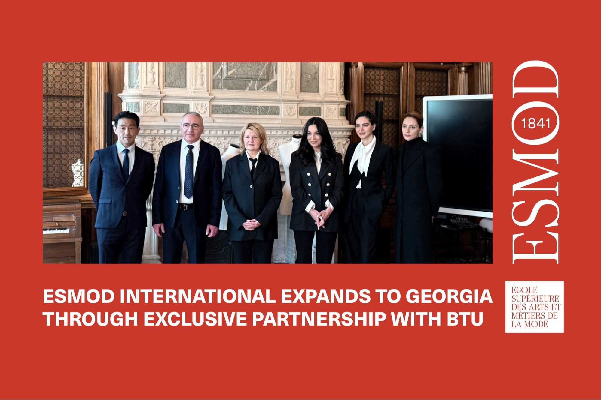 ESMOD International is starting a partnership with BTU in Georgia ...