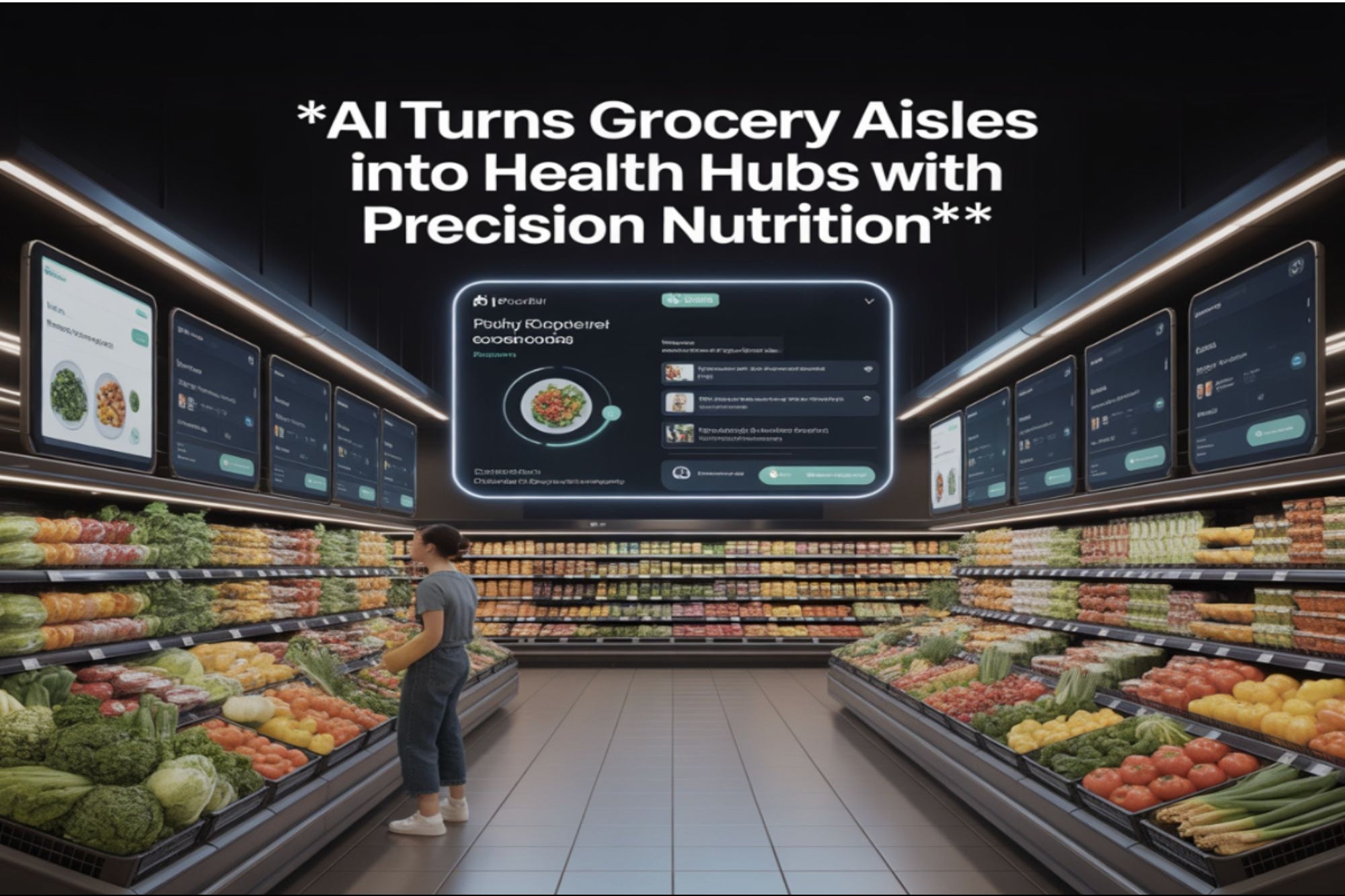 Transforming Grocery Aisles into Health Hubs with Precision Nutrition and AI