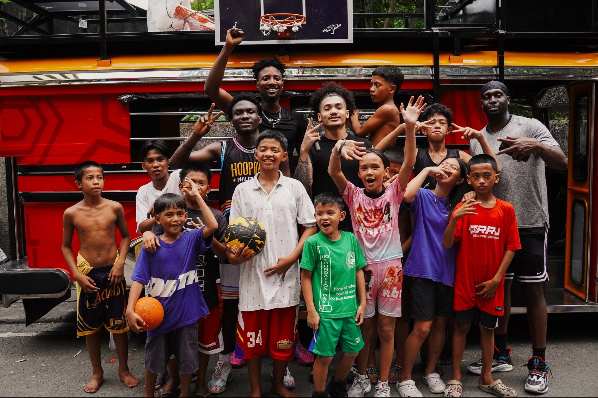 From Venice Beach to the Manila Streets – This Yellow School Bus is Turning Basketball Into a Global Movement