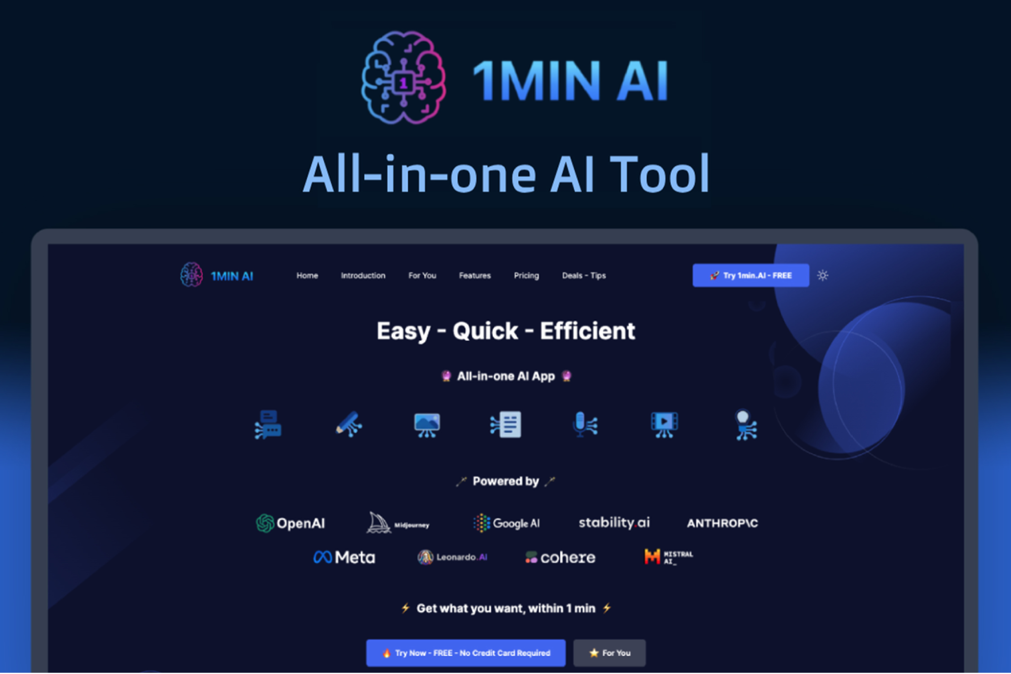 One Platform, Every AI Tool You Need for Life