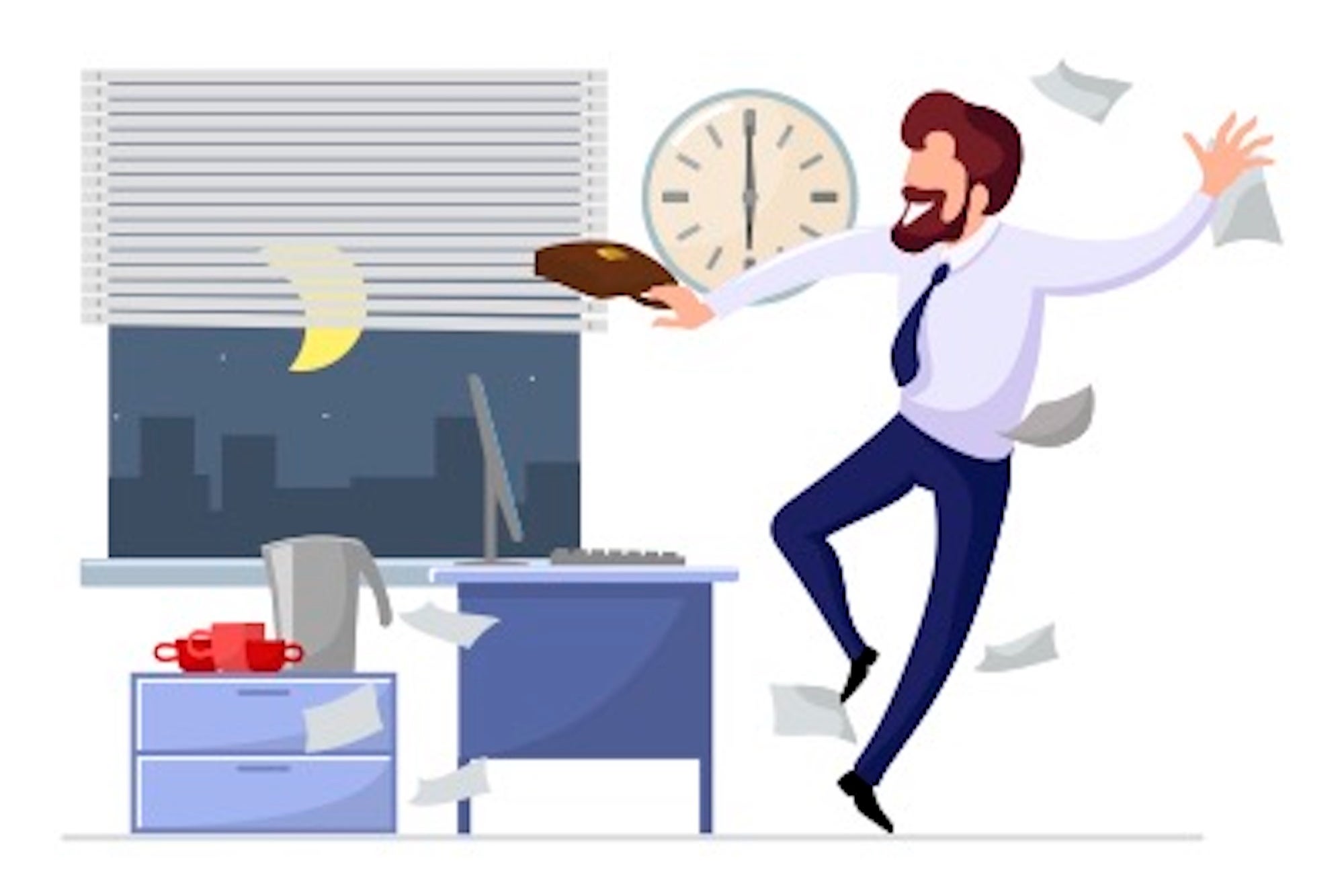 What Time Should You Leave Work? A Viral TikTok Is Sparking Debate About What 5 P.M. Really Means.