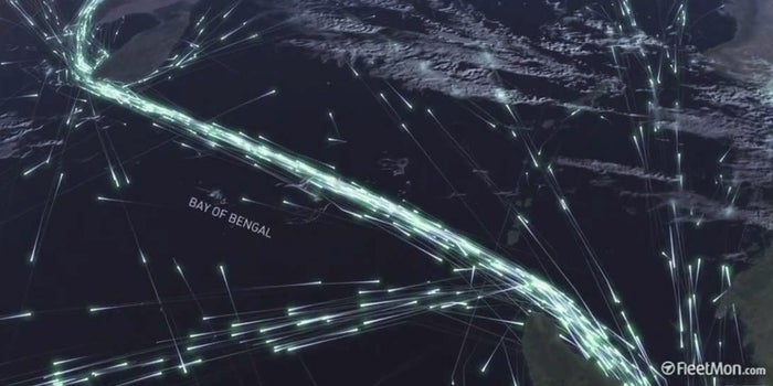 This Is the Most Beautiful Visualization of Global Trade You'll Ever See