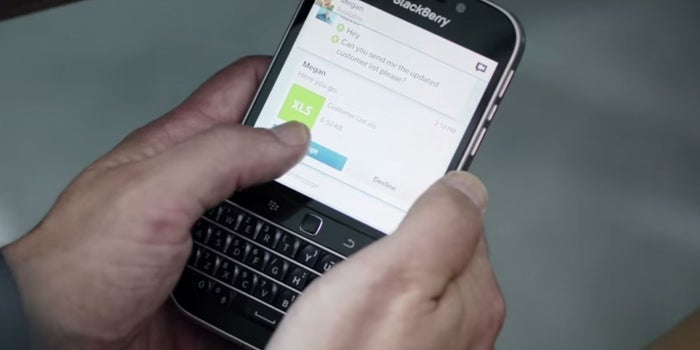 Believe It or Not, the New BlackBerry Classic Looks Great