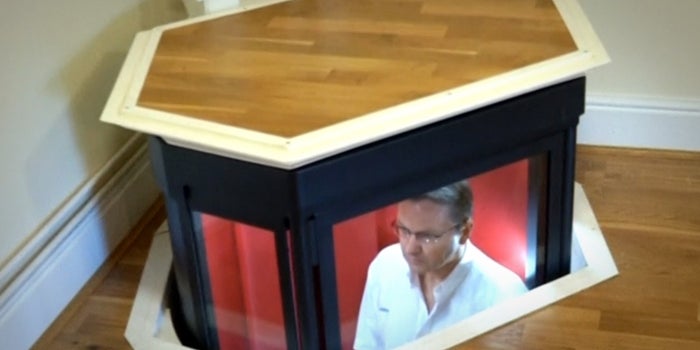 Check Out This Star Trek-Style Home Elevator