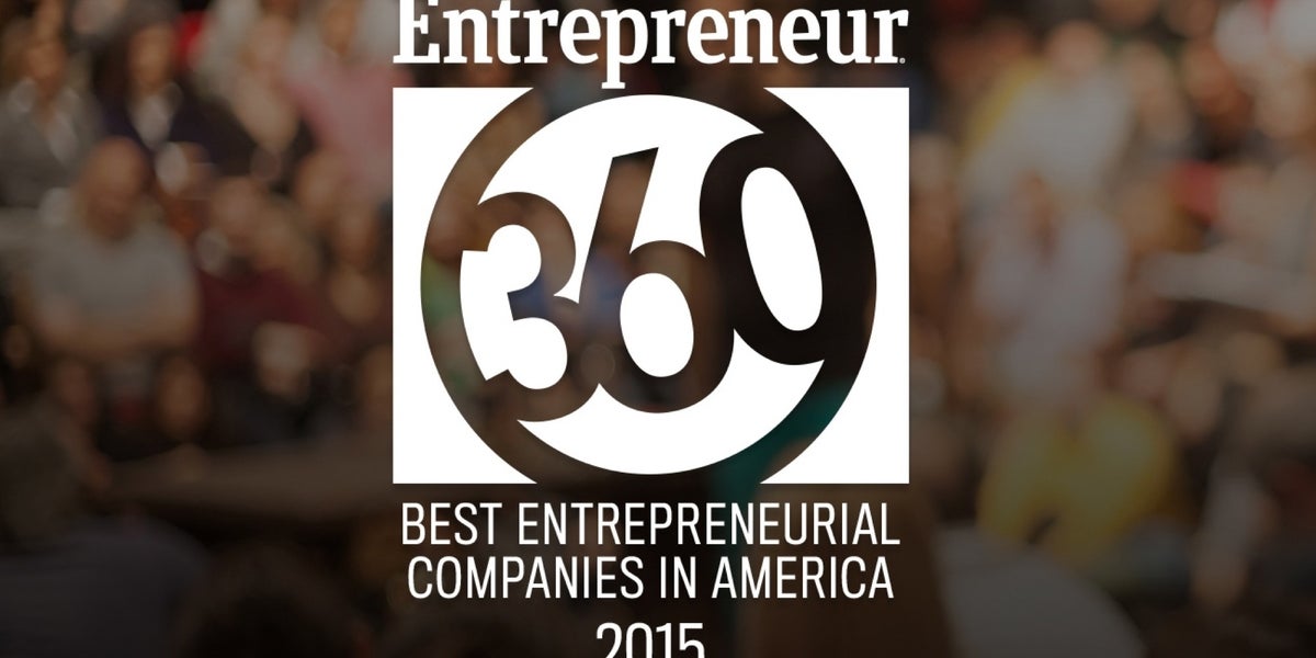 Entrepeneur360 Best Entrepreneurial Companies in America