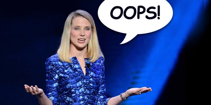 Yahoo Reportedly Fired a Bunch of Workers by Accident