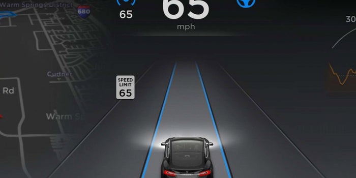 Tesla Model S Speeding Before Fatal Crash