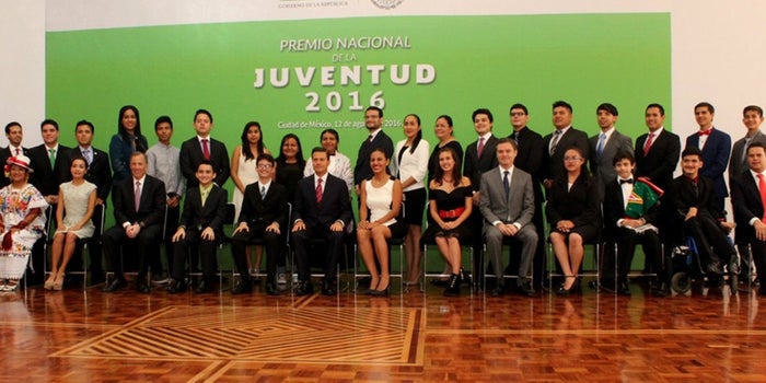 Conoce a los ganadores del Premio Nacional de la Juventud 2016