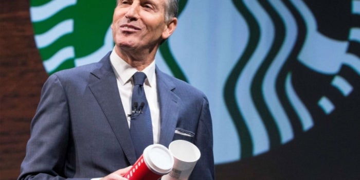 El fundador de Starbucks deja la dirección de la empresa