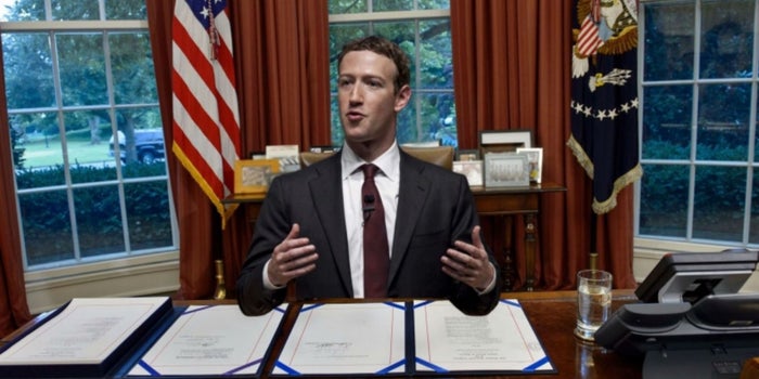 ¿Mark Zuckerberg será presidente en 2020?