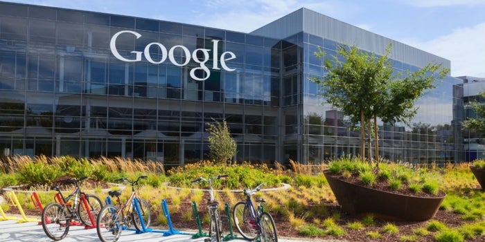 Así protestaron los empleados de Google contra Trump