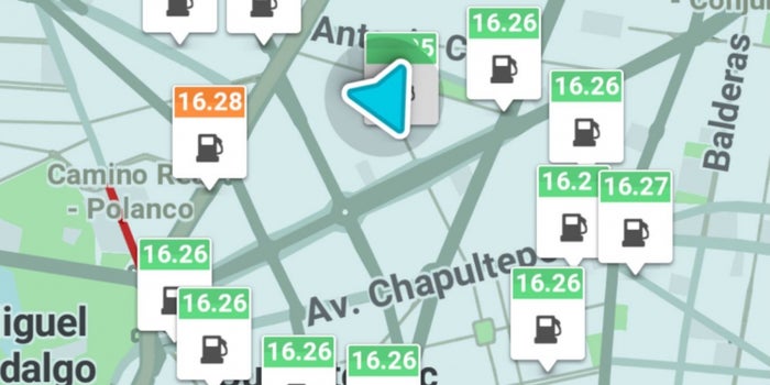Waze te dirá los precios de la gasolina