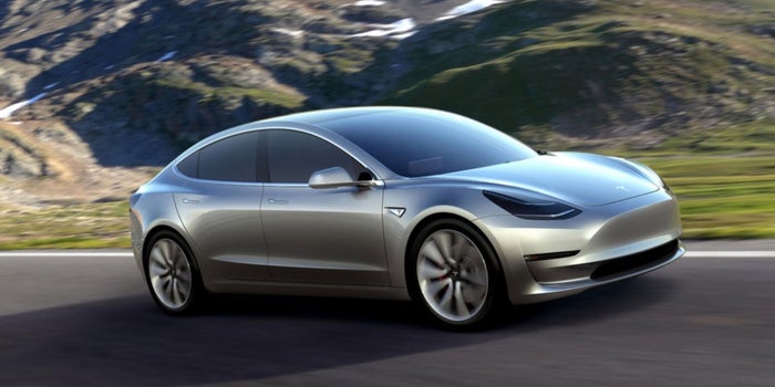 Elon Musk Offers Tesla Model 3 Sneak Peek