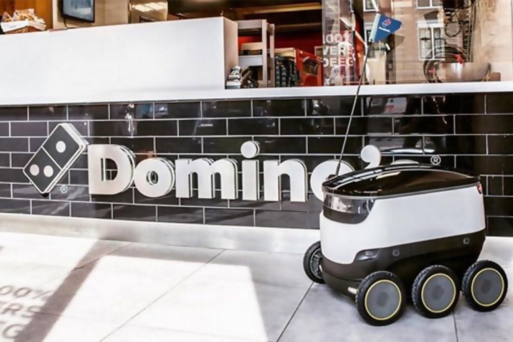 Starship Robots Will Deliver Pizza for Domino's Entrepreneur