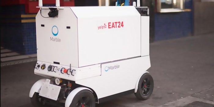 Yelp Tests Robot Food Deliveries