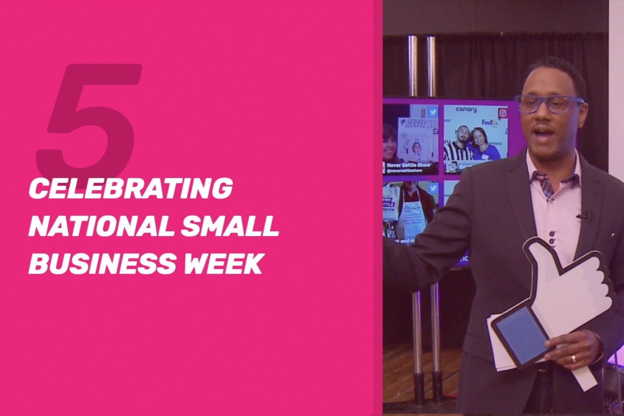 Watch 'The Never Settle Show' Ep. 5 Small Business Appreciation Week