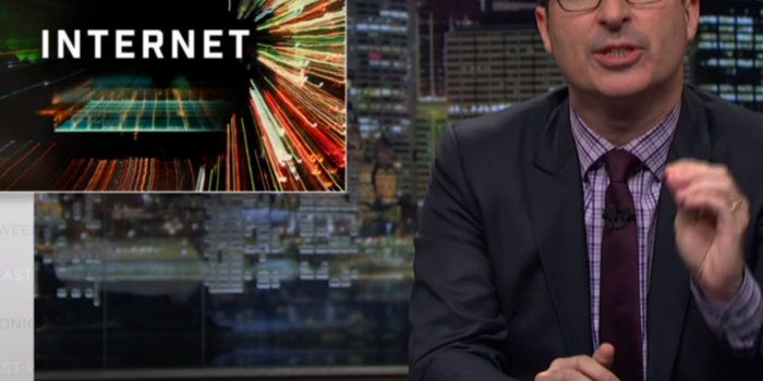 John Oliver defiende la neutralidad de la red… otra vez