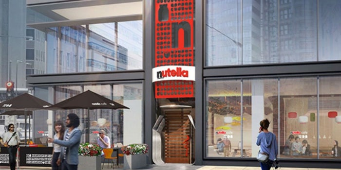Nutella abre su primer restaurante para deleitar a sus fanáticos