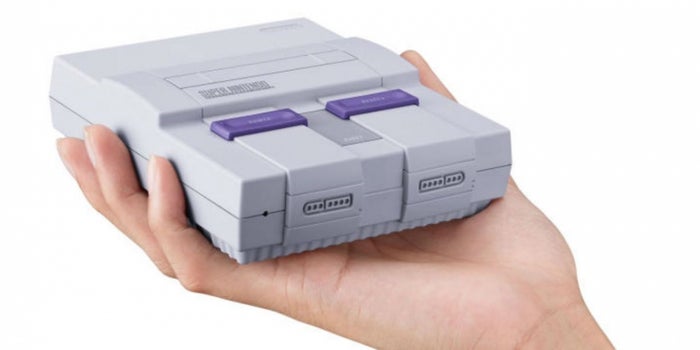 ¡No es un simulacro! Llega el SNES Mini