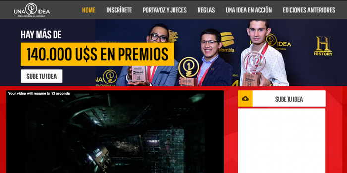 History Channel quiere invertir en "una idea que cambie la historia"