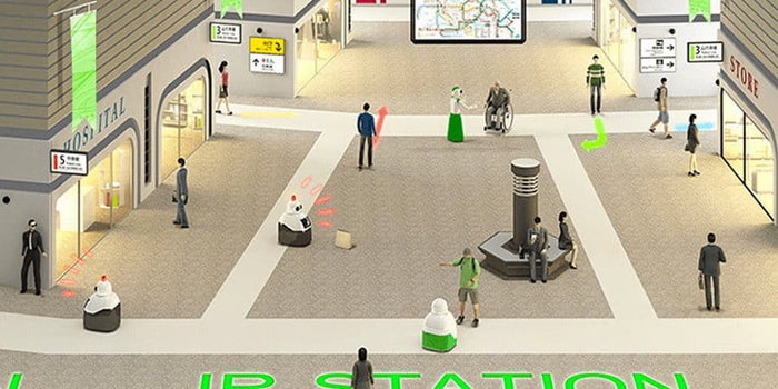These Robots Help Train Travelers With Their Luggage