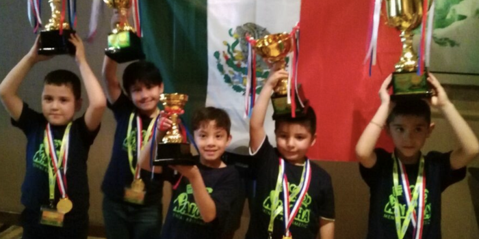 Niños mexicanos triunfan en campeonato internacional de cálculo mental