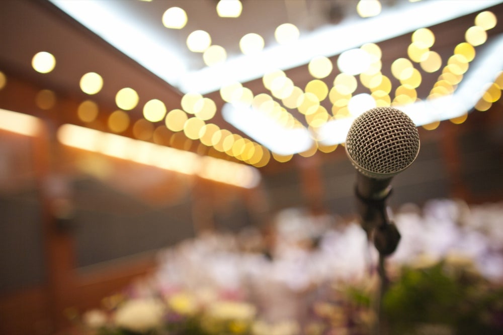 Sing in public
