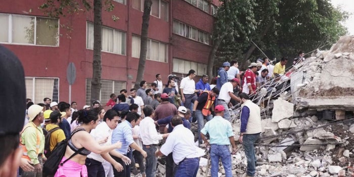 Servicios para localizar a desaparecidos en sismos