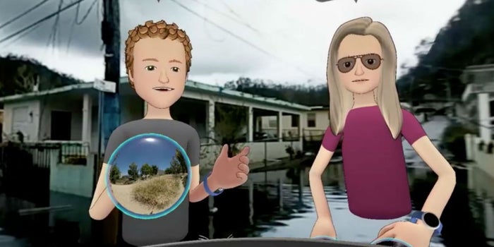 Mark Zuckerberg visita Puerto Rico en realidad virtual
