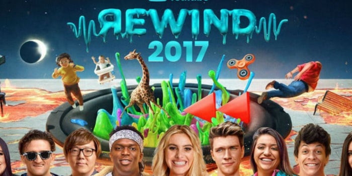 ¡Llega el YouTube Rewind con los mejores youtuberos del 2017!