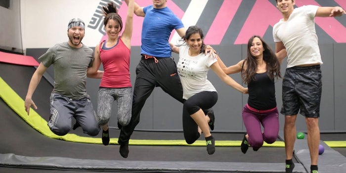 Los parques de trampolines también son una opción para oficinas