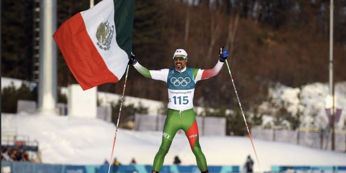 El mexicano que llegó feliz al último lugar