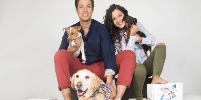 Los emprendedores que crearon la 'cajita feliz' para perros