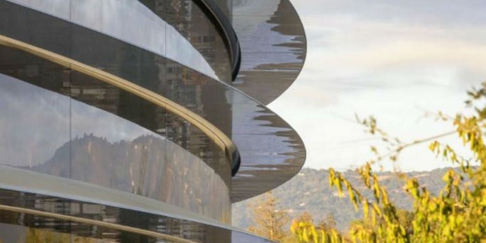 Por qué la gente se estrella en los vidrios del nuevo cuartel de Apple