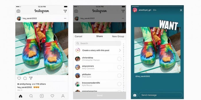 Instagram Now Lets You Share Posts in Stories
