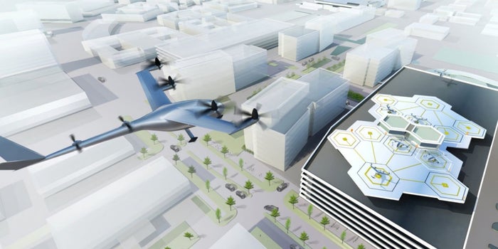 Uber Is Building a Flying Taxi Technology Center in Paris