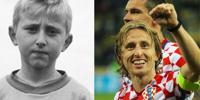 Luka Modric, el niño que huyó de la guerra y ahora ya jugó una final de Mundial