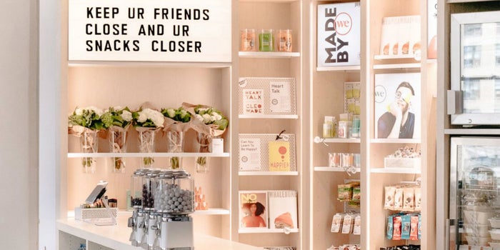 WeWork abre una tienda para vender los productos fabricados por sus miembros