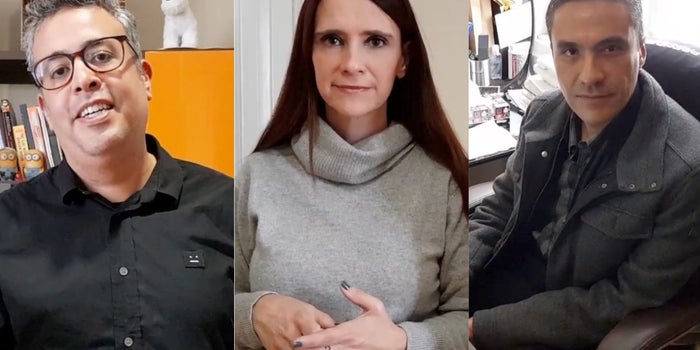 Los 3 amigos que iniciaron un negocio sin dinero y ahora dan servicio a Google